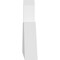 Ekena Millwork Portland Architectural Grade PVC Gable Bracket, 60"W x 10"H x 2"D x 6"F, 4/12 Pitch GBP060X10X0206POR00 - alternate 3